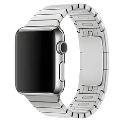 Bransoleta Devia Elegant Link 44/45/49 mm srebrna / Pasek do zegarka Apple Watch / Zapięcie na linkę