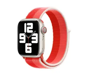 Pasek Devia Nylon Braided Two-Tone Loop Peony do zegarka Apple Watch / 40/41/42 mm / Nylon