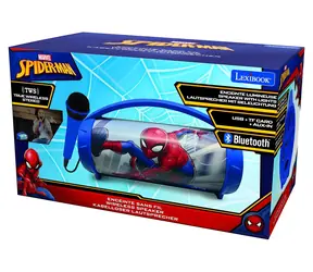 Głośnik Bluetooth LEXIBOOK Spiderman / z mikrofonem / świetlisty design