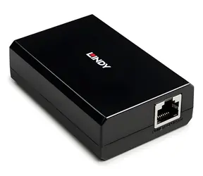 Lindy PoE Splitter USB-C czarny / PoE Splitter / IEEE 802.3bt / 2x RJ-45