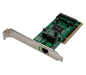Digitus DN-10110 / Karta sieciowa / PCI / 10/100/1000 Mbit/s / RJ-45 / niski profil