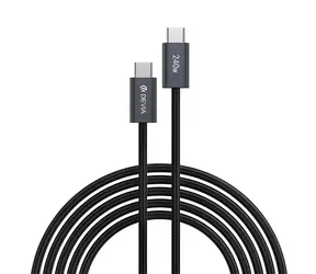 Devia Extreme Speed Series czarny / Kabel do transmisji danych / USB-C / 240 W / 2 m