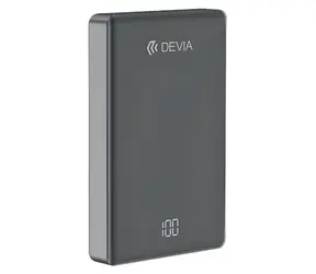 Devia Extreme Speed Mini Magnetic 10000mAh Space Grey / Power bank / Magnetyczny / PD 20W