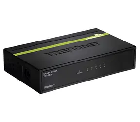 Trendnet TEG-S50G / Przełącznik / 5 portów / 10/100/1000 Mb/s / metal / GREENnet