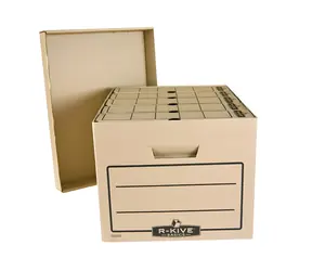 Fellowes R-Kive Basic brown / Pojemnik archiwalny / A4 / 5 szt. / 340x450x275 mm