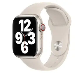 Devia Deluxe Sport Antique White / Pasek do zegarka Apple Watch / 40/41/42 mm