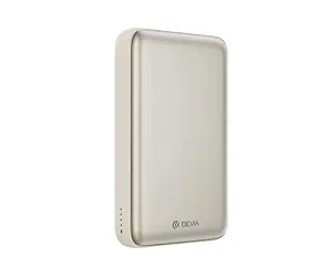 Devia Ultra12 złoty / Powerbank / Bezprzewodowy / Magnetyczny / 10 000 mAh / PD 22,5 W