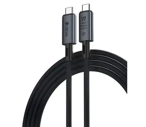 Devia Extreme Speed Series czarny / Kabel danych/wideo USB-C / USB4 / 240W / 8K 60Hz / 1m