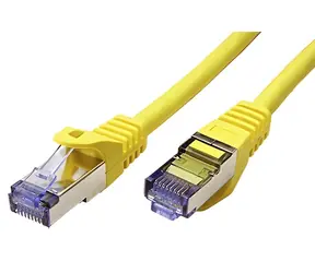Roline Cat6a S/FTP 20m żółty / Kabel krosowy / RJ45 / LSOH / Komponent Level