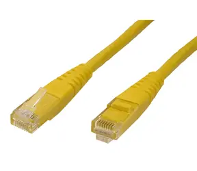 Roline UTP CAT6 3M żółty / Kabel krosowy / RJ45-RJ45