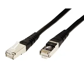 Kabel krosowy Roline S/FTP kat. 6 0,3 m czarny / Kabel krosowy / RJ-45
