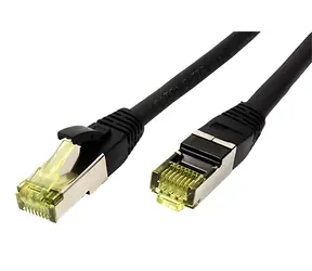 Kabel krosowy Roline S/FTP Cat 6a 10m czarny / Kabel krosowy / zewnętrzny / TPE / LSOH