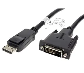 Kabel Value - DVI DP(M) - DVI-D(M) 3M / Kabel redukcyjny / Maksymalna rozdzielczość 1920×1200 / 60Hz
