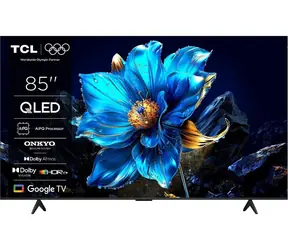 85" TCL 85P7K tytanowy / Telewizor / QLED / 4K UHD / Google TV / DVB-T2&C&S2 / Głośniki 40 W