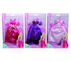 Simba Sukienka dla lalki Steffi Romantic WORLD / Akcesoria dla lalek / 29 cm