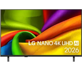 43" LG 43NU900B6LA czarny / Telewizor / 4K UHD / NanoCell LED / WebOS / HDMI / USB / LAN / Wi-Fi / BT / Głośniki 20 W