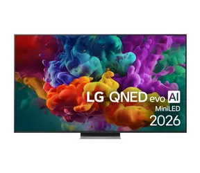 65" LG 65QNED86B6B czarny / Telewizor / QNED MiniLED / 4K UHD / WebOS / Wi-Fi / Bluetooth / HDMI