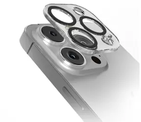 Osłona ochronna obiektywu SBS czarna / Osłona / do iPhone 15 Pro/ 15 Pro Max