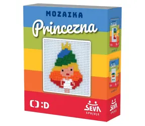 SEVA Mozaika Księżniczka / Mozaika / Zestaw kreatywny dla dzieci