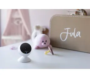 Alecto SMARTBABY5 biały / Elektroniczna niania / Wi-Fi / kamera / rozmowa dwukierunkowa / alerty ruchu i dźwięku