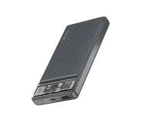 Devia SMART Series 10000 mAh 12W ciemnoszary / Power bank / 10 000 mAh / 12W