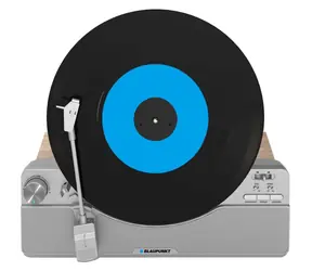 Blaupunkt VT100SL srebrny / Gramofon / Konstrukcja pionowa