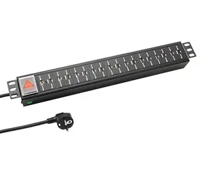 efb 19" / Panel zasilania / 1,5U / 9x USB-A / 9x USB-C / Włącznik zasilania / Kabel 3M