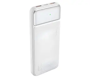 Devia SMART Series biały / Power bank / 10000 mAh / PD 20W / wyświetlacz