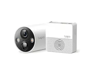 TP-LINK Tapo C420S1 / zestaw kamera zewnętrzna IP C420 i hub H200 / 2560 x 1440 / Wi-Fi