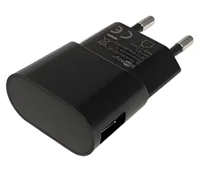 goobay Zasilacz 230V do USB czarny / Zasilacz / 1x USB / 1A