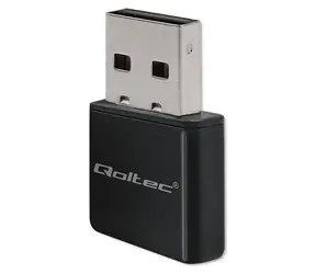 Qoltec 56986 / Adapter USB WiFi / Nano / 802.11n / 300 Mb/s