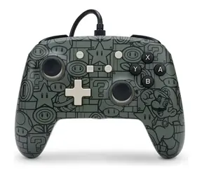 PowerA Enhanced Wired Controller Power- UP Mario / Kontroler do gier / przewodowy / USB / Nintendo Switch
