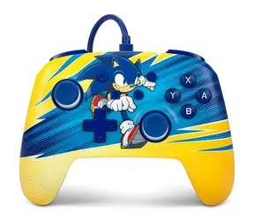 Kontroler przewodowy PowerA Enhanced - Sonic Boost / Kontroler do gier / przewodowy / Nintendo Switch