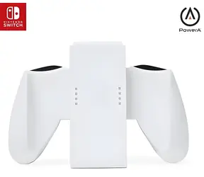 PowerA Comfort biały / uchwyt na Joy-Con / Nintendo Switch
