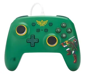 Kontroler przewodowy PowerA Hyrule Defender / Kontroler gier / Nintendo Switch / przewodowy, USB