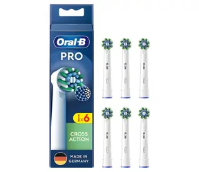 Oral-B Pro Cross Action biały / Końcówki wymienne / 6 szt.