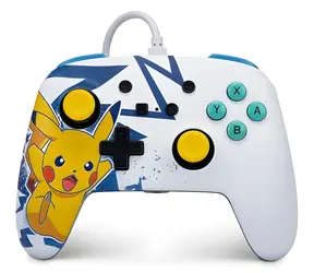 PowerA Enhanced Wired Controller Pikachu High Voltage / Kontroler przewodowy / do Nintendo Switch / Projekt Pokémon