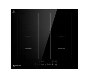 AMZCHEF CE-FS-I72S-FFDD06 czarny / Płyta indukcyjna / 60 cm / 4 strefy / FlexZone / 7200 W