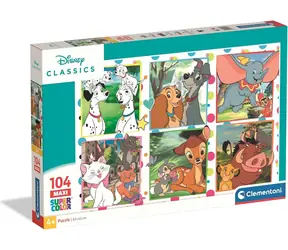 Clementoni Puzzle Disney MAXI / 104 elementy / od 4 lat