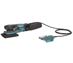 Szlifierka oscylacyjna akumulatorowa Makita 40V XGT / Szlifierka oscylacyjna akumulatorowa / 80x130 mm / bez akumulatora i ładowarki