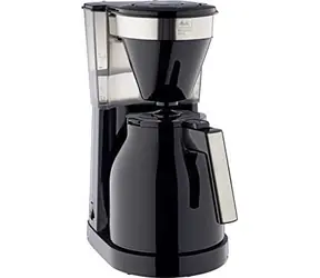 Melitta EasyTop II Therm 1023-08 czarny / Ekspres przelewowy / Czajnik termiczny / 1080 W / 10 filiżanek