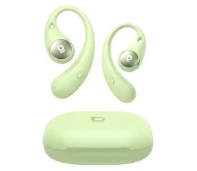 Baseus Bass BF1 Pro Eli Sport 2 Natural Green / Słuchawki bezprzewodowe / Otwarte / Mikrofon / Bluetooth / IP57