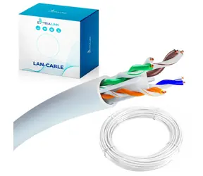 Extralink CAT6 U/UTP 50 m / Kabel sieciowy / wewnętrzny / nieekranowany