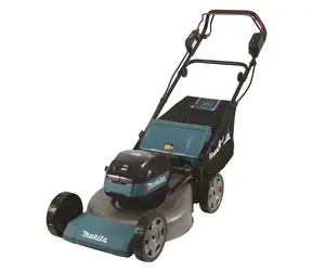 Kosiarka samojezdna akumulatorowa Makita 40 V / Kosiarka do trawy / 2 x 40 V / Szerokość koszenia 53 cm / Kosz 70 l