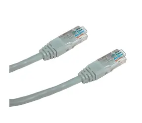 Kabel krosowy DATACOM 2m (1520) / UTP / CAT5E / RJ45 / szary