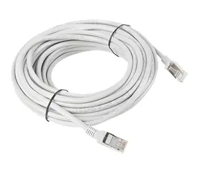 Lanberg UTP CAT6 10m szary / Kabel krosowy / RJ45-RJ45 / Fluke Passed
