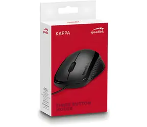Speed Link KAPPA czarna / Mysz optyczna / USB / 1600 DPI