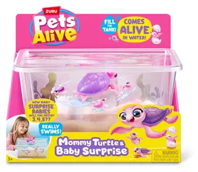 Zuru Pets Alive Figurka do gry Mama Żółw i Mała Niespodzianka / od 3 lat