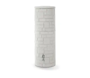 Prosperplast ARCADO jasnoszary granit 360l / Beczka na deszczówkę / Plastik