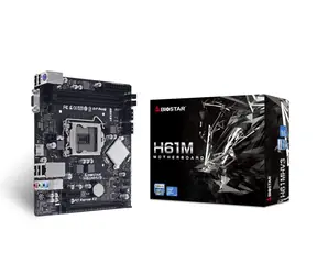 Biostar H61MHV3 / Płyta główna / Intel H61 / DDR3 / SATA II / USB 2.0 / GLAN / HDMI+VGA / sc.1155 / mATX
